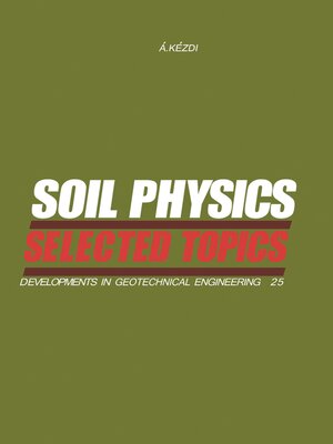 cover image of Soil Physics